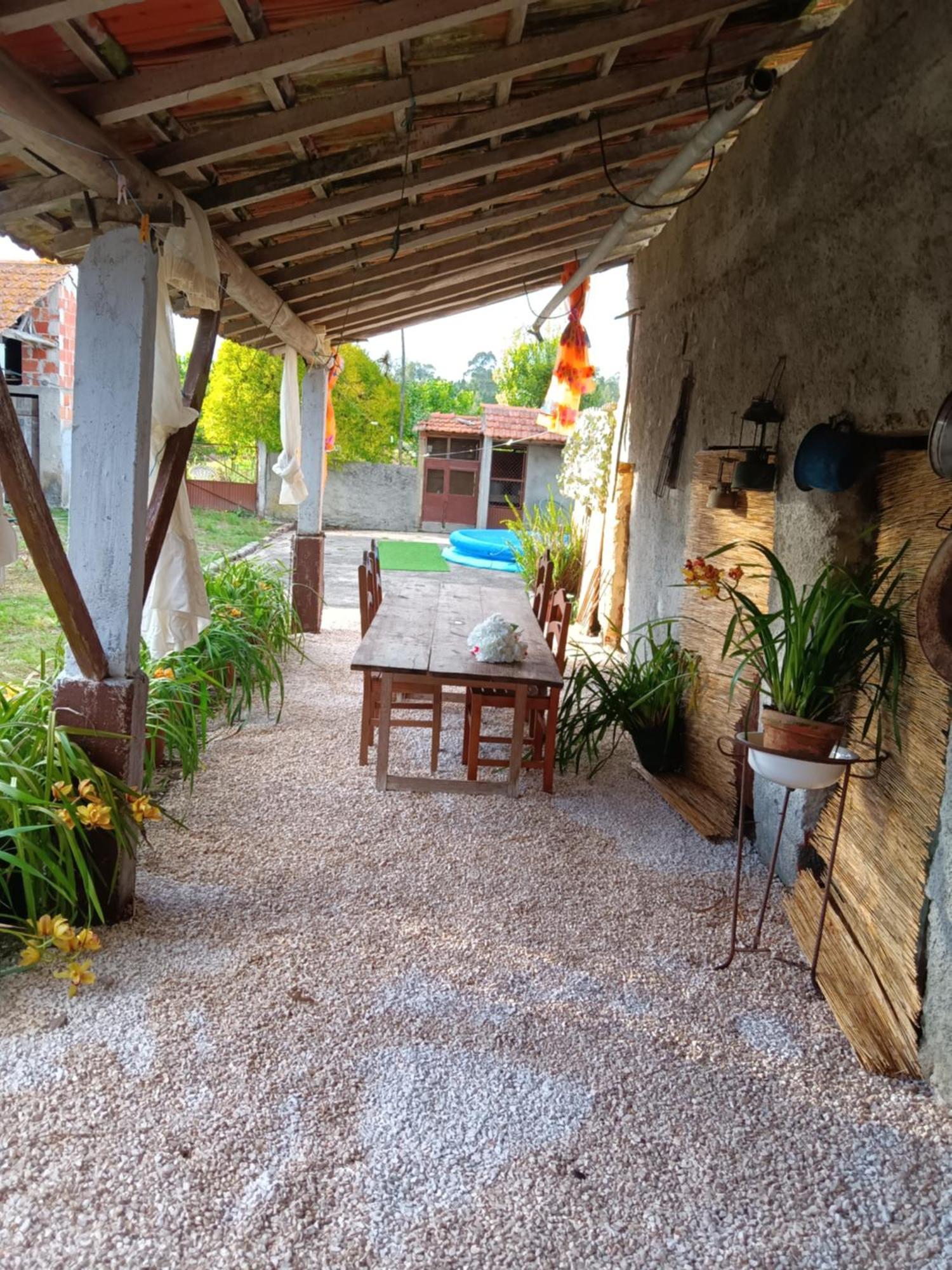 Casa Da Vovo Ceu - Casa De Campo Gandaresa - Country House, Entre Coimbra E Aveiro, A 15 Minutos Carro Praia Mira - Quintal Com Piscina Insuflavel Cantanhede Dış mekan fotoğraf